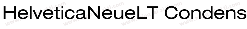 HelveticaNeueLT Condensed GBpc EUC 字体转换